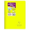 Cahier reliure int&eacute;grale enveloppante Koverbook Neon A4 160 pages petits carreaux + marge couverture polypropyl&egrave;ne opaque