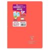 Cahier reliure int&eacute;grale enveloppante Koverbook Neon A4 160 pages petits carreaux + marge couverture polypropyl&egrave;ne opaque