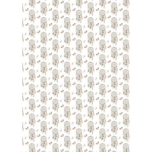 DECORATIV', Paquet de 25 feuilles 160g/m2 au format 21x29,7cm - Boh&egrave;me 1