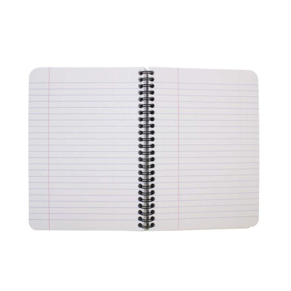 Carnet reliure int&eacute;grale EUROPA GLOSSY A5 180 pages d&eacute;tachables micro-perfor&eacute;es lign&eacute; + marge