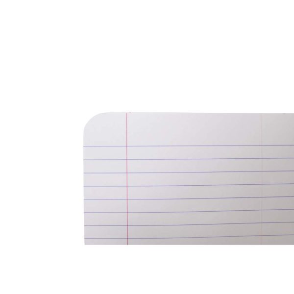 Carnet reliure int&eacute;grale EUROPA GLOSSY A5 180 pages d&eacute;tachables micro-perfor&eacute;es lign&eacute; + marge
