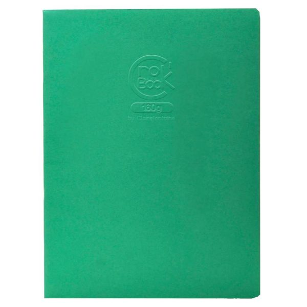 Crok&rsquo;Book carnet piqu&eacute; 20F A3 160g F