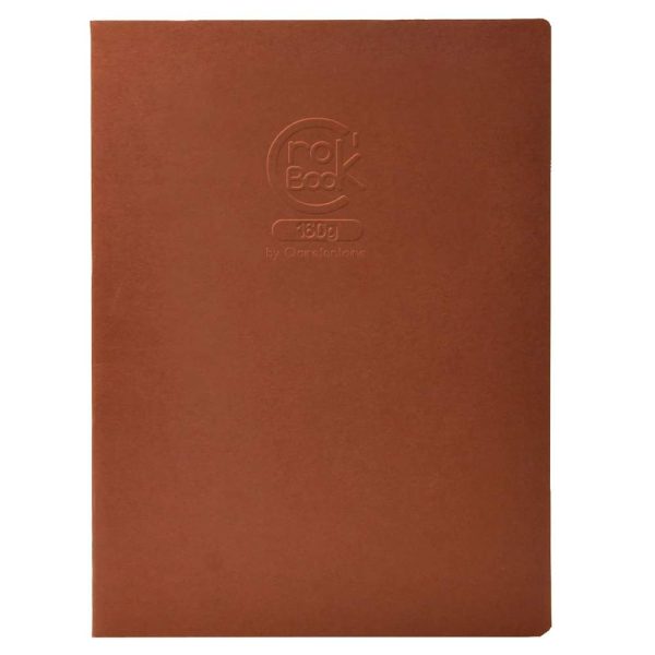 Crok&rsquo;Book carnet piqu&eacute; 20F A3 160g F