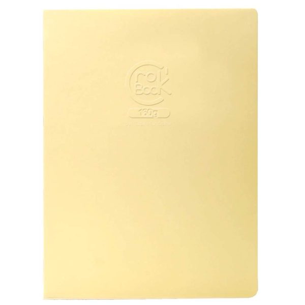 Crok&rsquo;Book carnet piqu&eacute; 20F A3 160g F