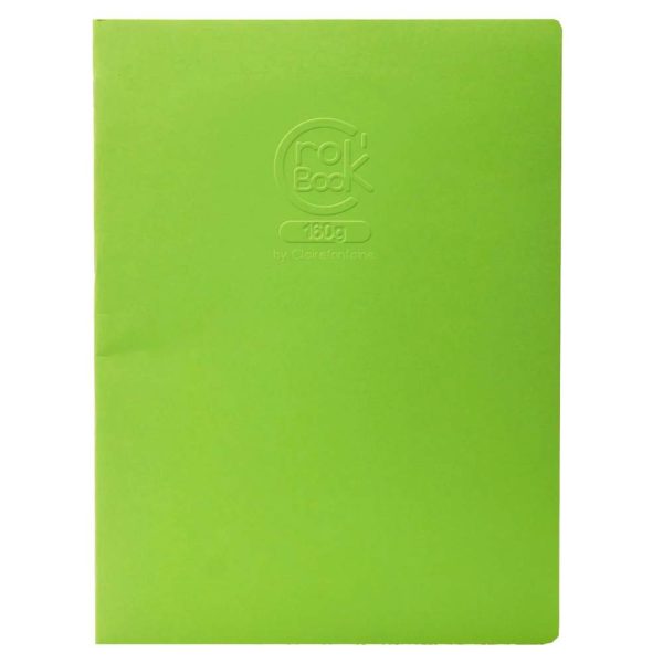 Crok&rsquo;Book carnet piqu&eacute; 20F A3 160g F