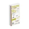 Paquet de 50 Enveloppes Forever 100% Recycl&eacute; DL-110x220mm 80g Auto-Adh&eacute;sives - 80g/m2 - Fen&ecirc;tre Papier Cristal 45x100 (position 20/20)