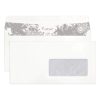 Paquet de 50 Enveloppes Forever 100% Recycl&eacute; DL-110x220mm 80g Auto-Adh&eacute;sives - 80g/m2 - Fen&ecirc;tre Papier Cristal 45x100 (position 20/20)