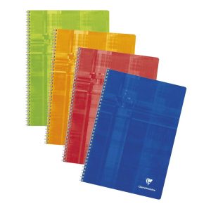 Cahier reliure int&eacute;grale A4 100 pages grands carreaux