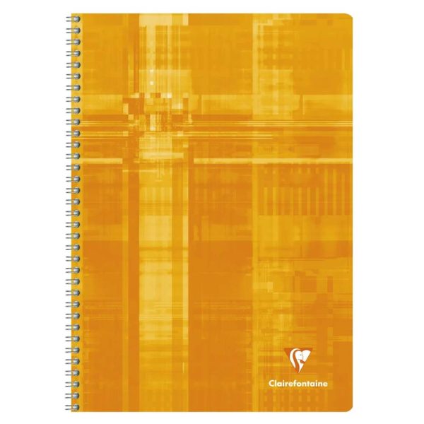 Cahier reliure int&eacute;grale A4 100 pages grands carreaux