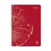 Cahier reliure int&eacute;grale FOREVER PREMIUM 100% recycl&eacute; A4 120 pages d&eacute;tachables micro-perfor&eacute;es grands carreaux papier blanc 90 g