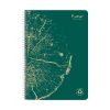 Cahier reliure int&eacute;grale FOREVER PREMIUM 100% recycl&eacute; A4 120 pages d&eacute;tachables micro-perfor&eacute;es grands carreaux papier blanc 90 g