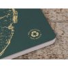 Carnet piqu&eacute; FOREVER PREMIUM 100% recycl&eacute; A5 96 pages petits carreaux papier recycl&eacute; blanc 90 g