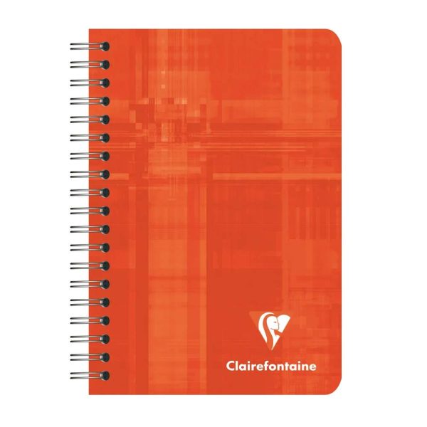 Carnet reliure int&eacute;grale 9&times;14 cm 100 pages petits carreaux