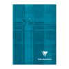 Carnet brochure rembord&eacute;e rigide A6 192 pages petits carreaux Couleur al&eacute;atoire