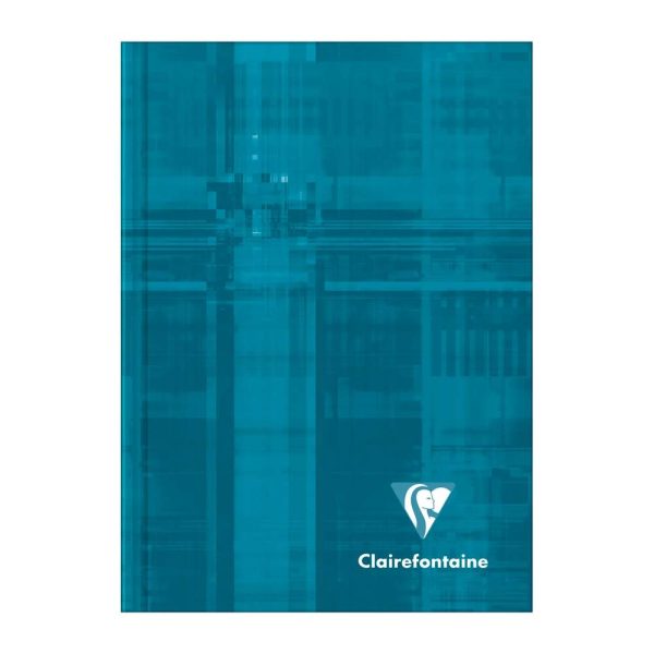 Carnet brochure rembord&eacute;e rigide A6 192 pages petits carreaux Couleur al&eacute;atoire