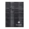 Carnet brochure rembord&eacute;e rigide A6 192 pages petits carreaux Couleur al&eacute;atoire