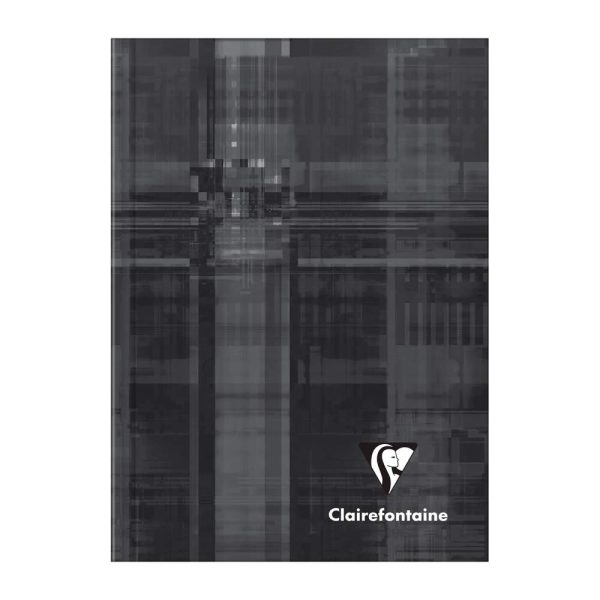 Carnet brochure rembord&eacute;e rigide A6 192 pages petits carreaux Couleur al&eacute;atoire