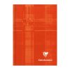 Carnet brochure rembord&eacute;e rigide A6 192 pages petits carreaux Couleur al&eacute;atoire