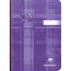 Carnet brochure dos toil&eacute; A5 192 pages lign&eacute;