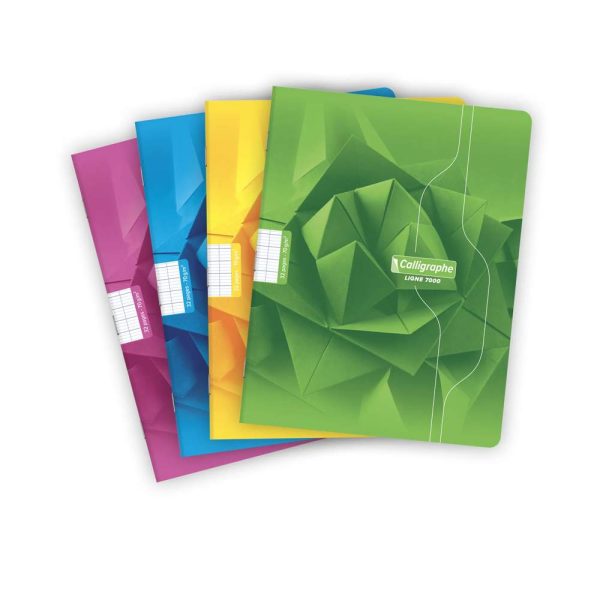 Cahier piqu&eacute; 7000 17&times;22 cm 32 pages grands carreaux 70 g