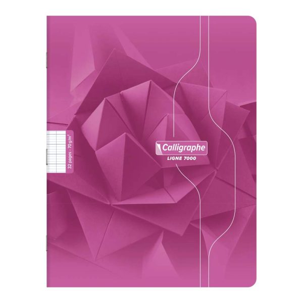 Cahier piqu&eacute; 7000 17&times;22 cm 32 pages grands carreaux 70 g