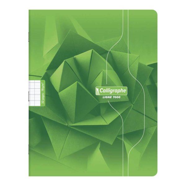 Cahier piqu&eacute; 7000 17&times;22 cm 32 pages grands carreaux 70 g