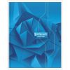Cahier brochure rembord&eacute;e rigide 7000 17x22 cm 192 pages grands carreaux 70 g