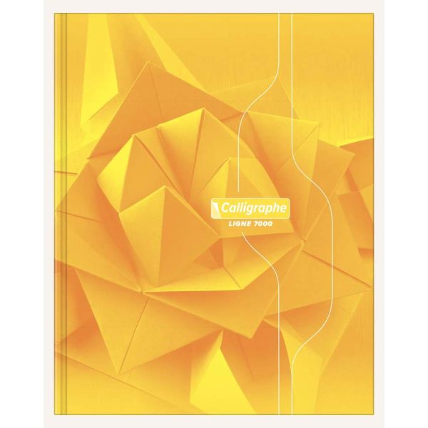 Cahier brochure rembord&eacute;e rigide 7000 17&times;22 cm 192 pages grands carreaux 70 g