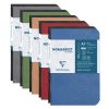 Set de 2 carnets piq&ucirc;re Age Bag 7,5x12cm 48 pages petits carreaux Couleurs assortis