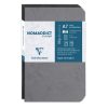 Set de 2 carnets piq&ucirc;re Age Bag 7,5x12cm 48 pages petits carreaux Couleurs assortis
