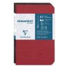 Set de 2 carnets piq&ucirc;re Age Bag 7,5x12cm 48 pages petits carreaux Couleurs assortis