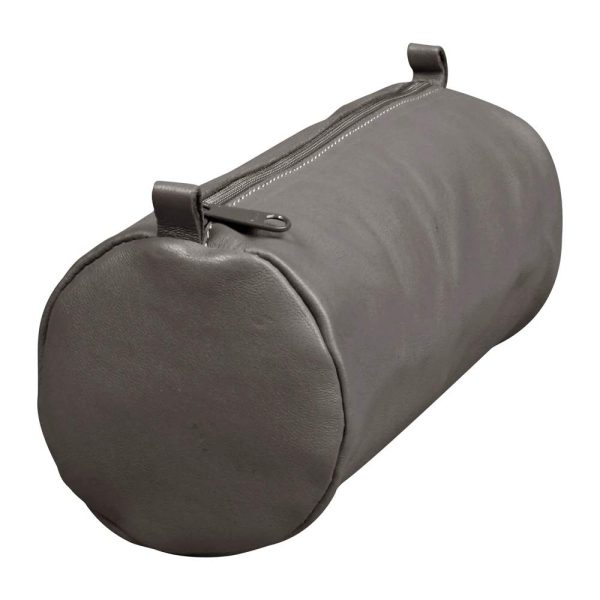 Trousse en cuir Age Bag Grande ronde 22x&Oslash;8 cm