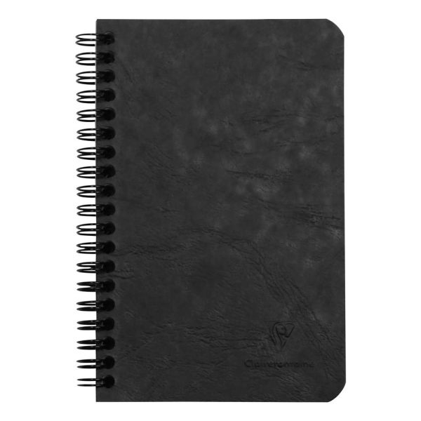 Carnet reliure int&eacute;grale &agrave; pochettes Age Bag 11x17cm 120 pages d&eacute;tachables lign&eacute;