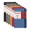 Roadbook Age Bag carnet brochure &agrave; &eacute;lastique 9x14cm 128 pages lign&eacute; Couleur al&eacute;atoire