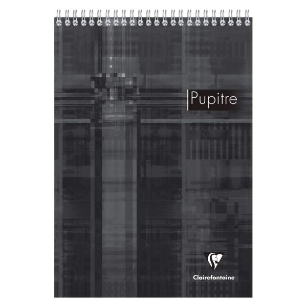 Bloc Pupitre reliure int&eacute;grale en-t&ecirc;te A4 160 pages d&eacute;tachables uni