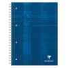 Bind'O Block cahier reliure int&eacute;grale A4+ 160 pages d&eacute;tachables perfor&eacute;es 4 trous grands carreaux + cadre en-t&ecirc;te 4 couleurs de bandes