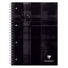 Bind'O Block cahier reliure int&eacute;grale A4+ 160 pages d&eacute;tachables perfor&eacute;es 4 trous grands carreaux + cadre en-t&ecirc;te 4 couleurs de bandes