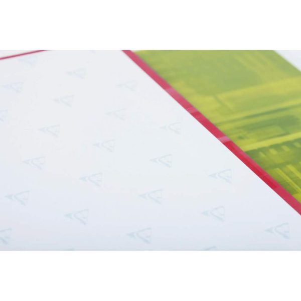 Bind&rsquo;O Block cahier reliure int&eacute;grale A4+ 160 pages d&eacute;tachables perfor&eacute;es 4 trous grands carreaux + cadre en-t&ecirc;te 4 couleurs de bandes