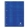 Cahier reliure int&eacute;grale A4+ 160 pages d&eacute;tachables perfor&eacute;es 4 trous grands carreaux