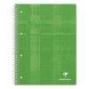 Cahier reliure int&eacute;grale A4+ 160 pages d&eacute;tachables perfor&eacute;es 4 trous grands carreaux