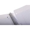 Cahier reliure int&eacute;grale A4+ 160 pages d&eacute;tachables perfor&eacute;es 4 trous grands carreaux