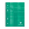 Bind'O Block cahier reliure int&eacute;grale A5+ 180 pages d&eacute;tachables perfor&eacute;es 6 trous petits carreaux + cadre en-t&ecirc;te