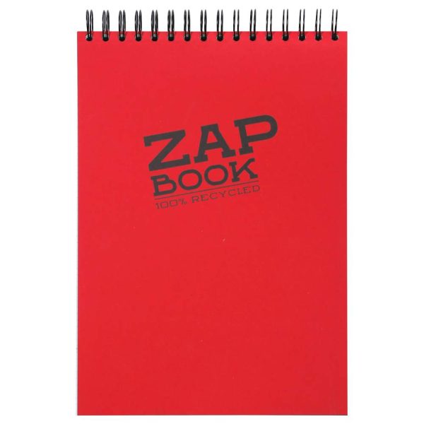 Zap Book bloc spiral&eacute; 160F A4 80g