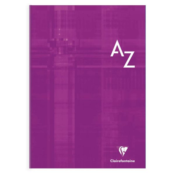 R&eacute;pertoire brochure rembord&eacute;e rigide A4 192 pages petits carreaux