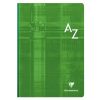 R&eacute;pertoire brochure dos toil&eacute; A4 192 pages petits carreaux