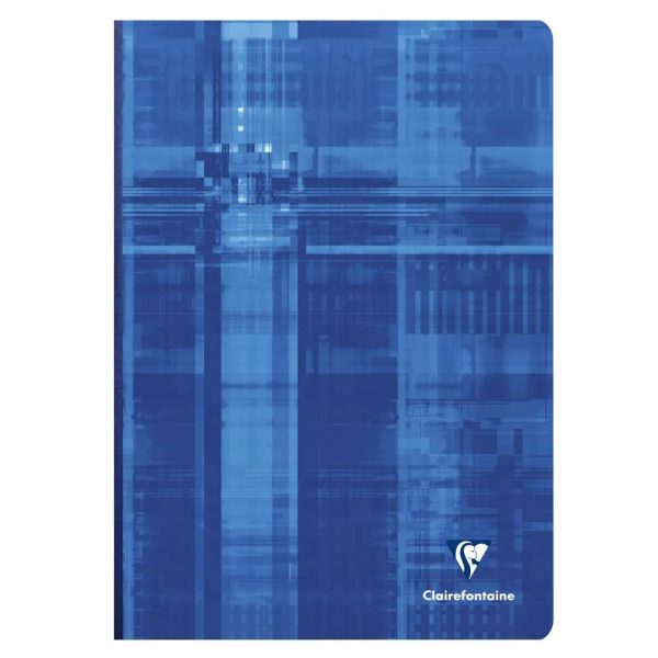 Cahier brochure dos toil&eacute; A4 288 pages grands carreaux