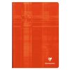 Cahier brochure dos toil&eacute; A4 288 pages grands carreaux
