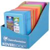 Carnet piqu&eacute; Koverbook 9x14cm 96 pages petits carreaux couverture polypropyl&egrave;ne transparent