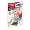 Manga Illustrations bloc coll&eacute; 50F A5 100g