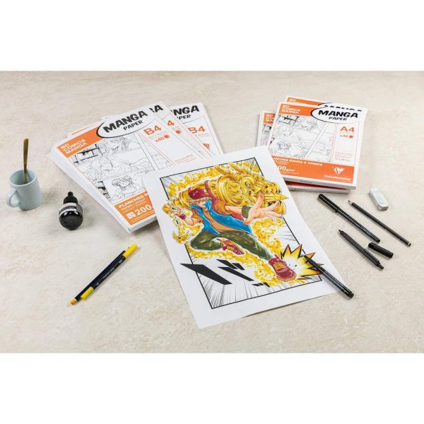 Manga Multi-techniques &eacute;tui 40F A4 200g